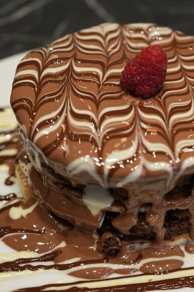 Brownie pancake