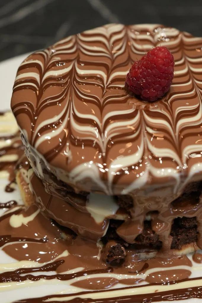 Brownie pancake