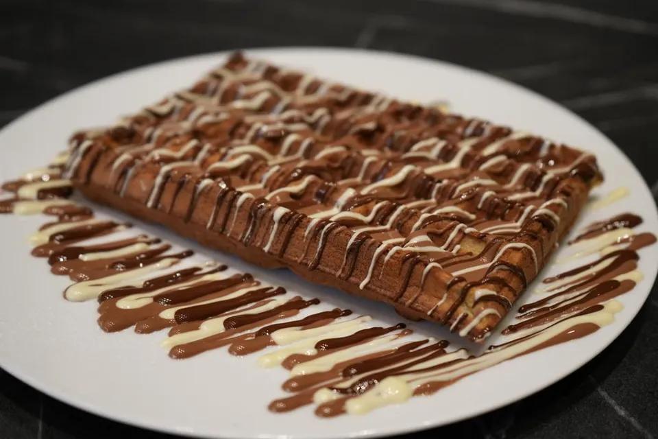 Triple Chocolate Waffle