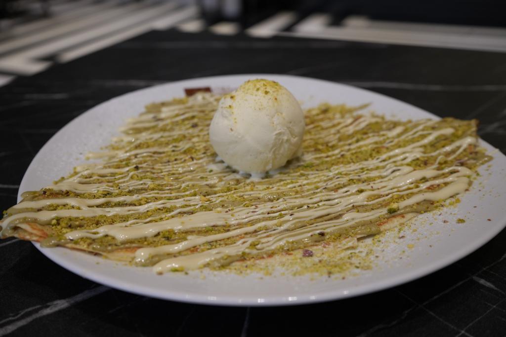 Pistachio Crêpe