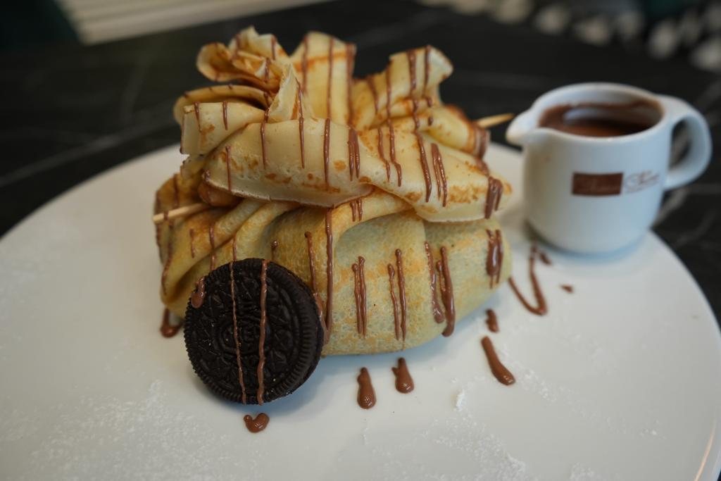 Crêpe aumônière aux Oréo
