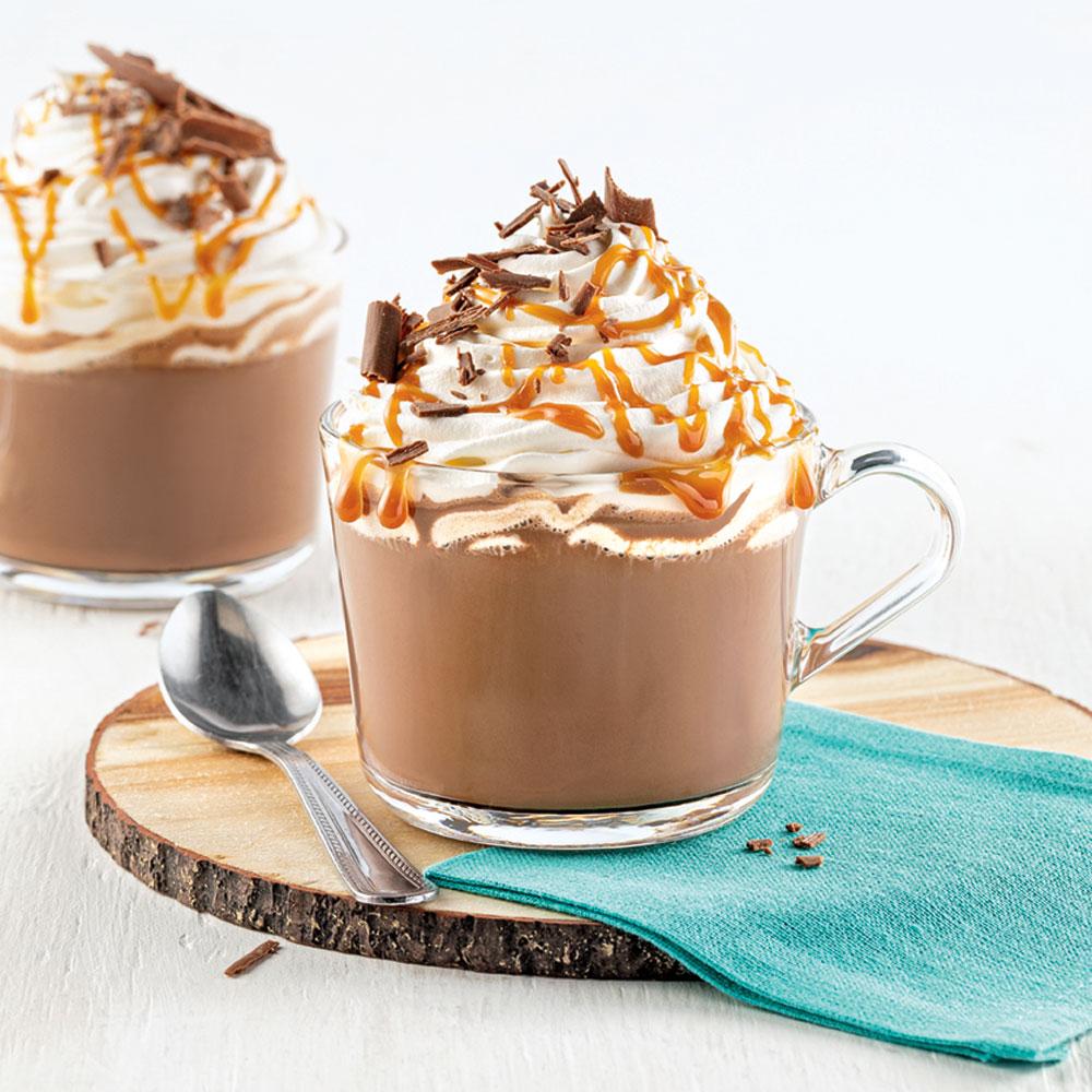 Chocolat chaud Au caramel