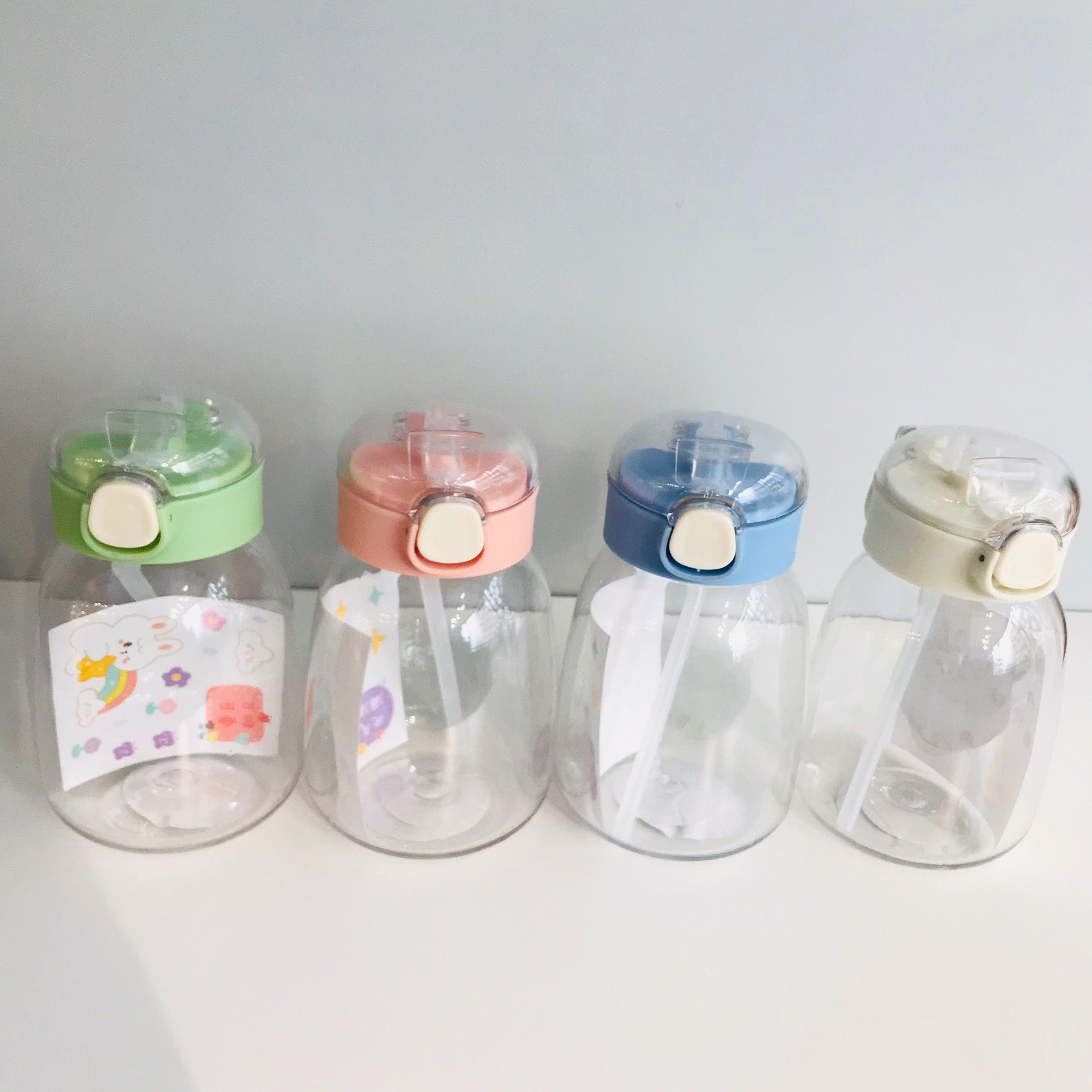 Portable bottle with straw 500ml