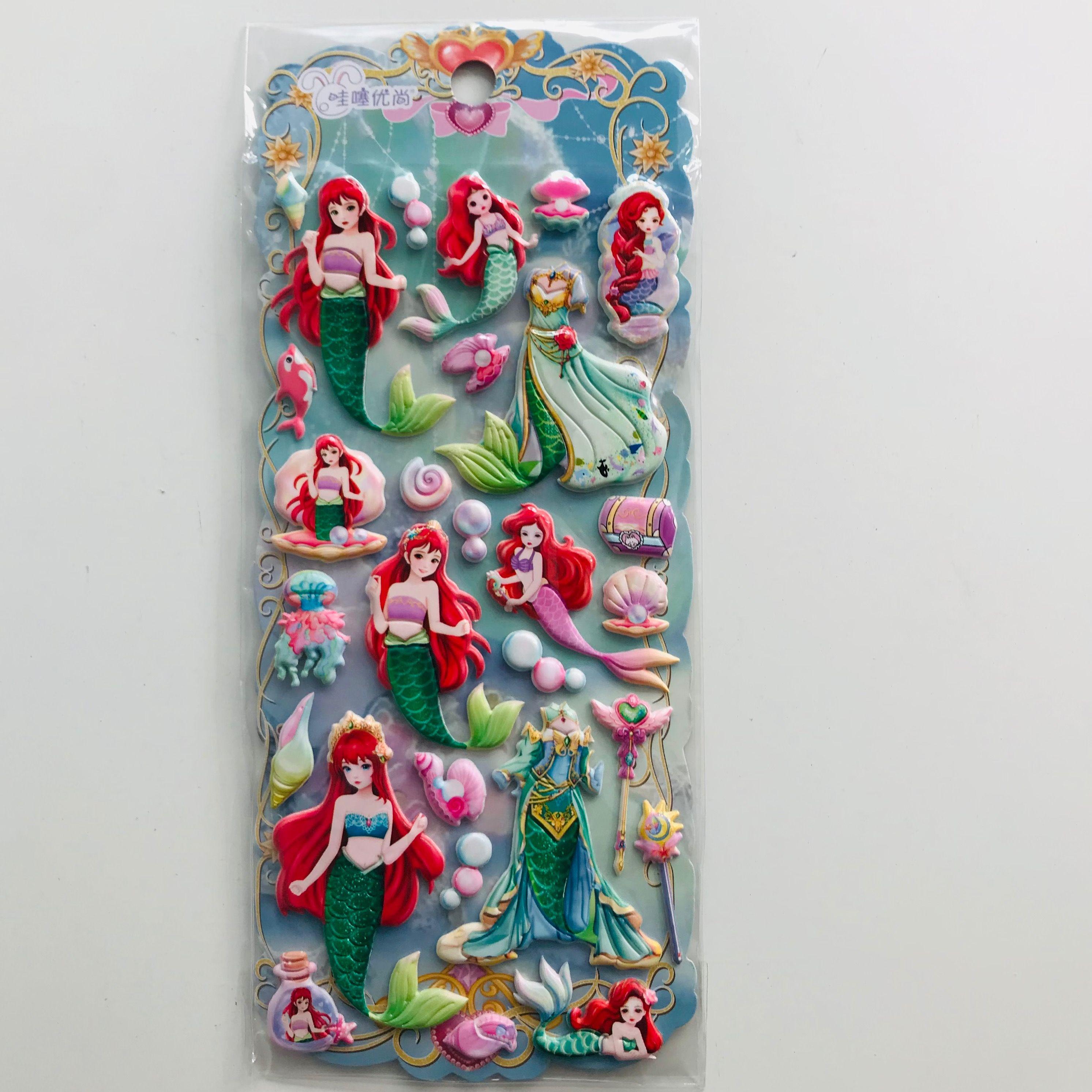 Fun dress up sticker-mermaid 2