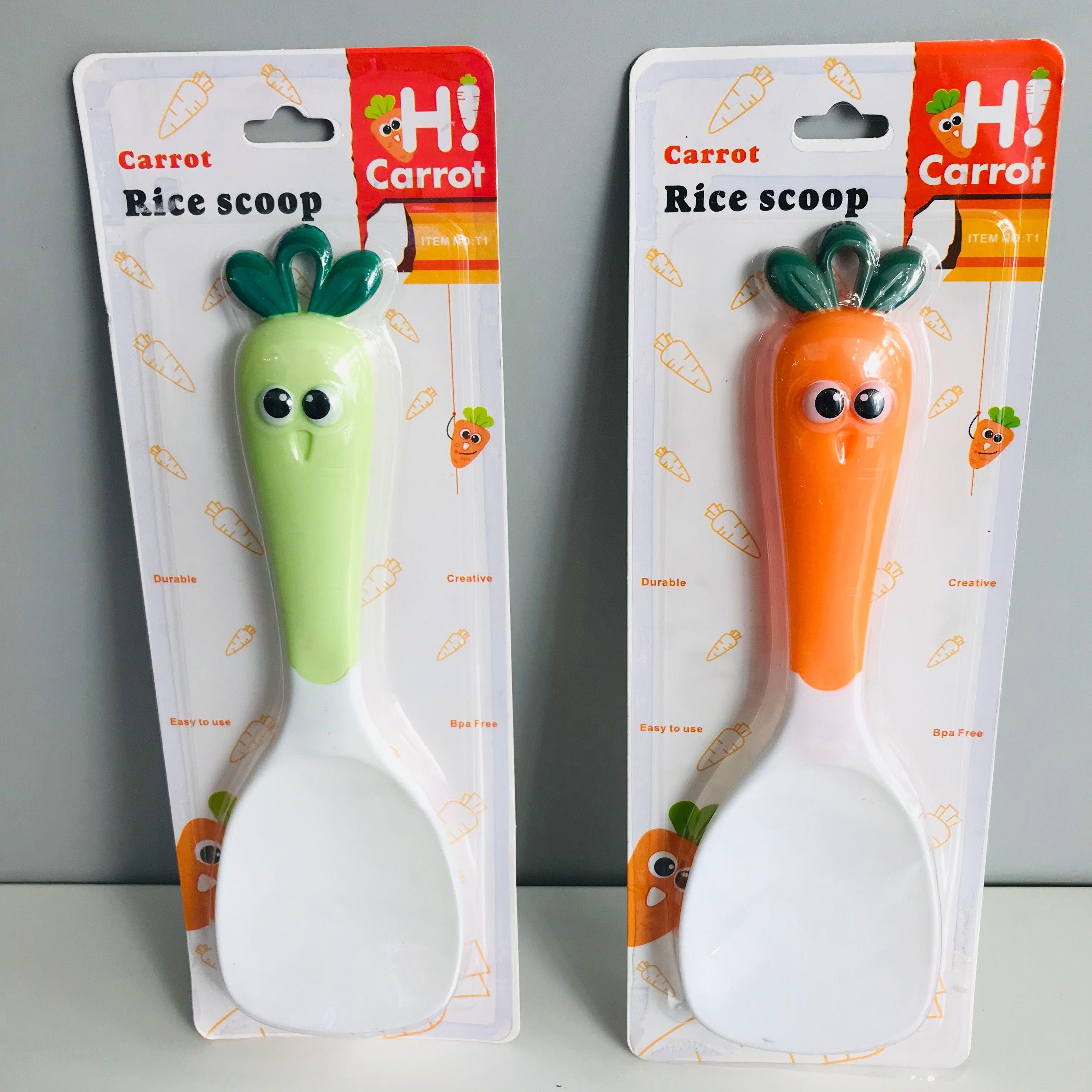 Carrot rice scoop