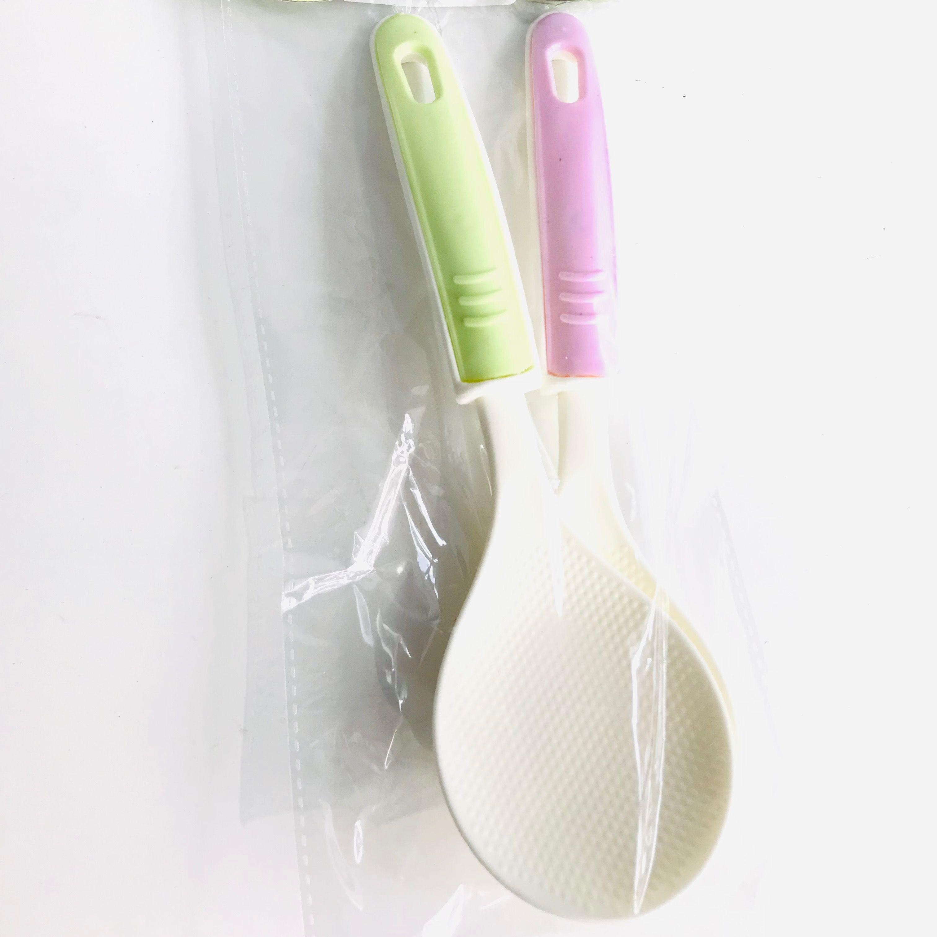 Two colors meal spoon