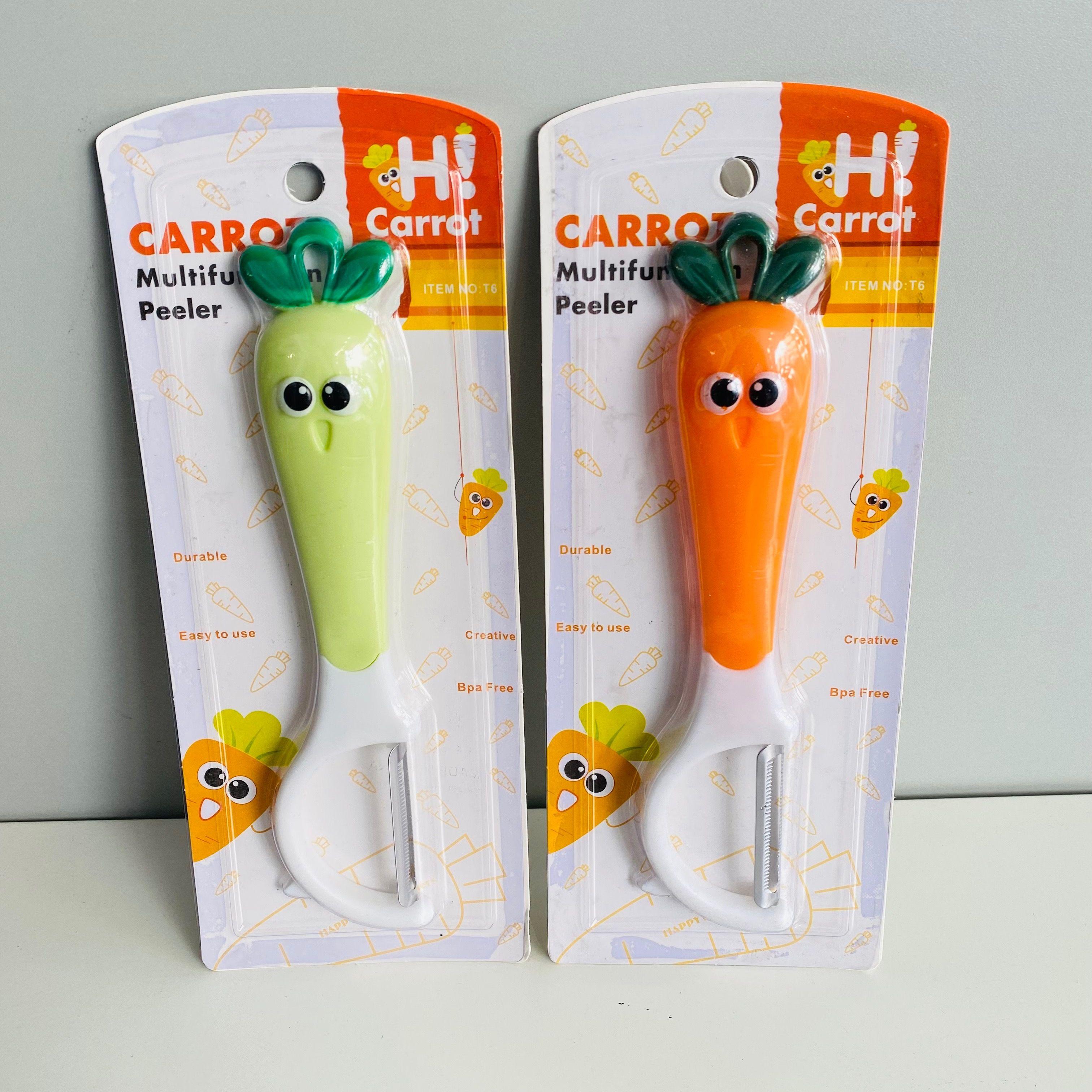 Carrot D-shaped peeler