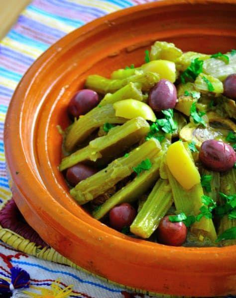 Tajine viande au cardon