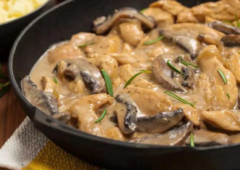 Poulet Champignons