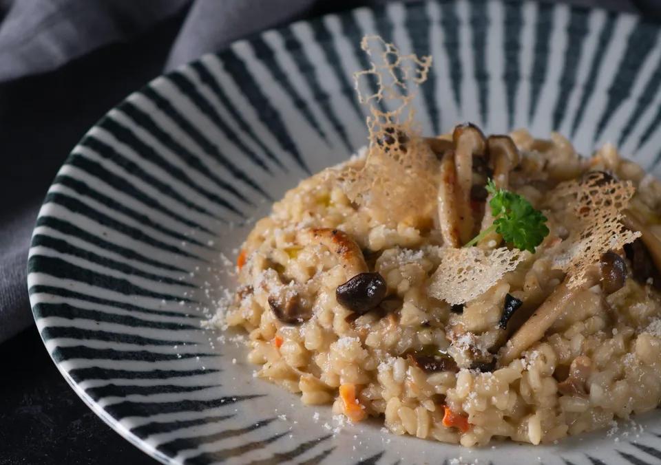 Risotto di Pollo e funghi