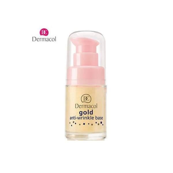 Dermacol Base de maquillage anti-rides dorée 15 ml à l'or actif
