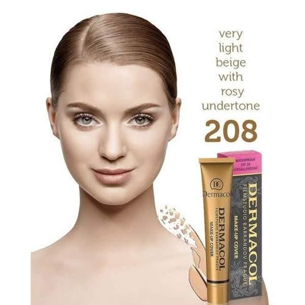 Dermacol Fond De Teint Haute Couvrance Spf30 - Ref 208-30gr