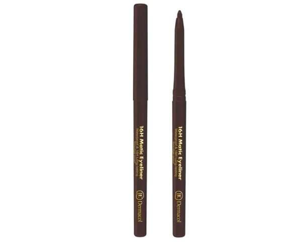 Dermacol 16H MATIC EYELINER CREMEUX RESISTAN A L'EAU- Marron -