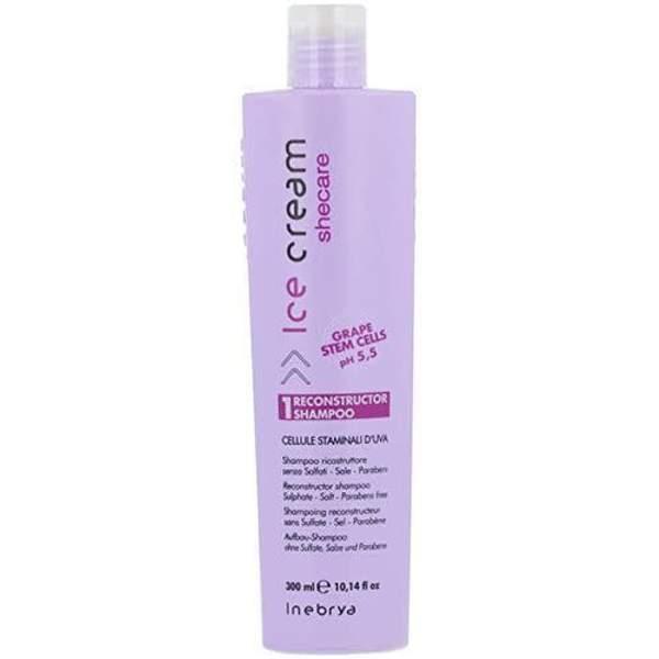 Shampoing Reconstructeur Ice Cream Sans Sulfates By Inebrya 300ml
