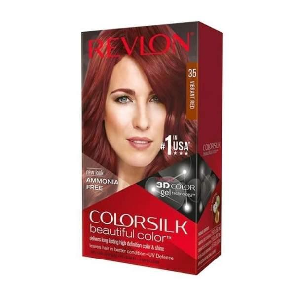 REVLON Coloration Cheveux Effet naturelle Rouge Vibrant 35 -SANS AMONIAQUE-