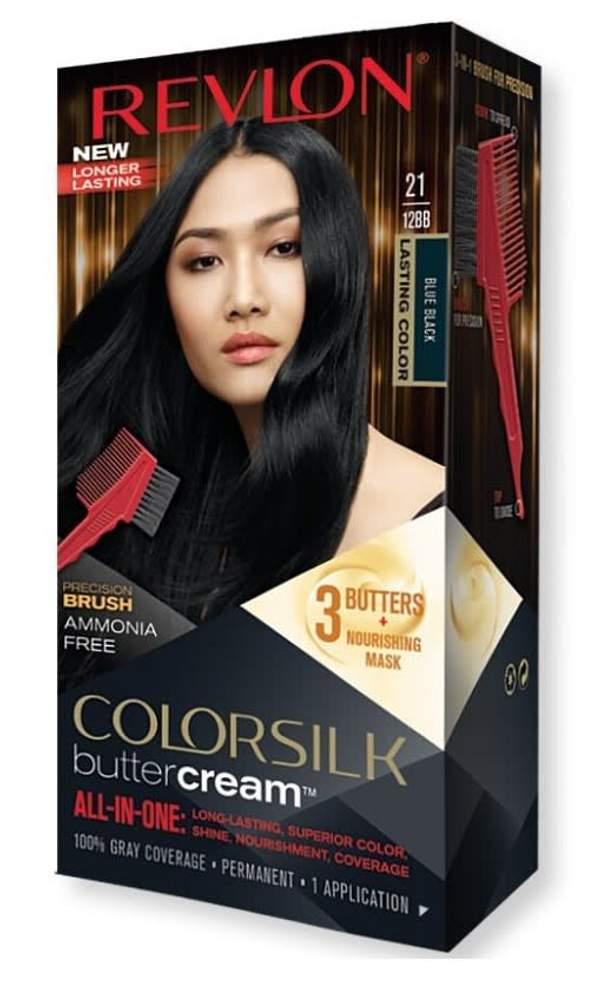 Revlon - Coloration Permanente Butter Cream Colorsilk - 21 Bleu Noir