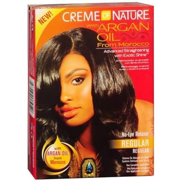 DÉFRISAGE SANS SOUDES KITA L'HUILE D'ARGAN CHEVEUX FINS&AFRICAN - REGULAR -