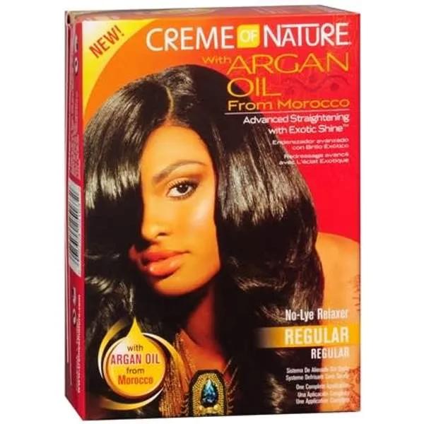 DÉFRISAGE SANS SOUDES KITA L'HUILE D'ARGAN CHEVEUX FINS&AFRICAN - REGULAR -