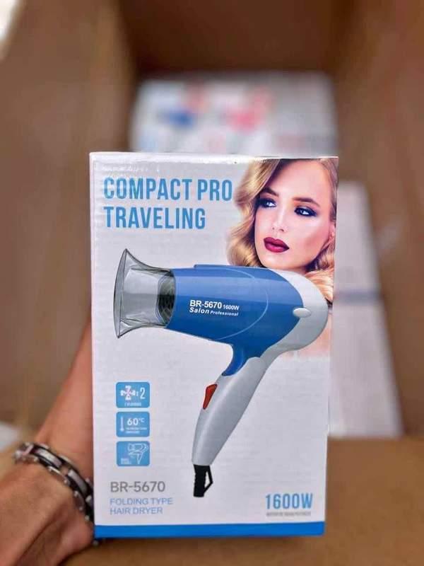 Hair Drayer, Séchoir sèche cheveux pro Pliant 1600W