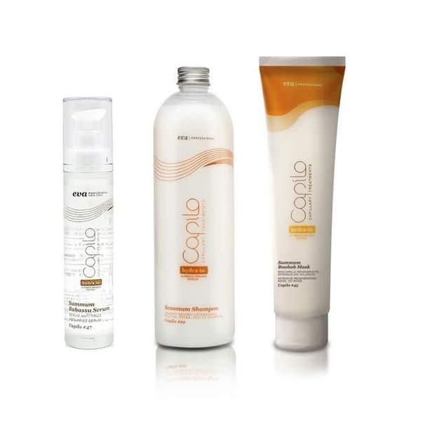 Eva PACK CAPILO SET (SHAMPOING 500ml+MASQUE INTENSIF175ml+SERUM50ml)