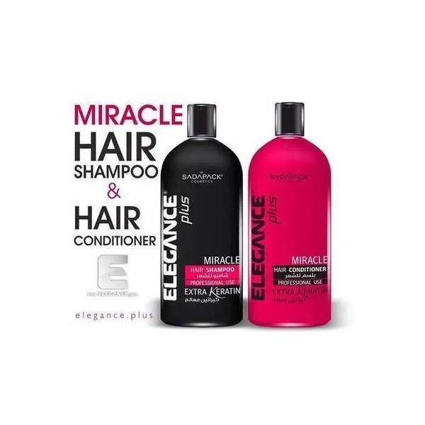 Elegance Kératine soin cheveux (shampoing 500 ml & CONDITIONER 500 ml)