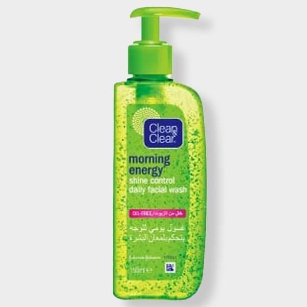 Clean and Clear Morning Energy Shine Control Daily Facial Wash 150ml