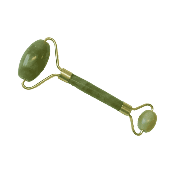 Jade Roller et brosse Rouleau massage pour visage et cou