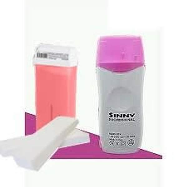 Kit Sinny Epilation - Appareil chauffe cire + 1x Cartouche + 100 bandes