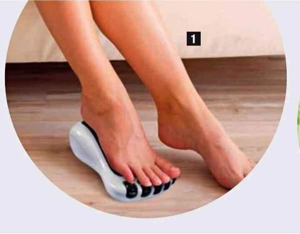 Mini appareil de massage éléctrique pour pieds