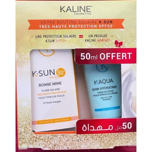 LwS> Ecran Solaire Invisible Naturelle spf50 + Cold Cream K-Aqua Offert