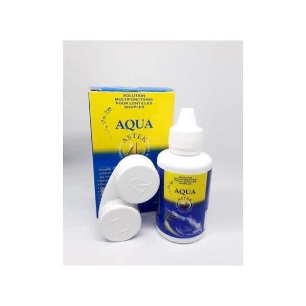 Aqua Solution de lentiles Yeux 60 mL + PORTE-LENTILES GRATUIT