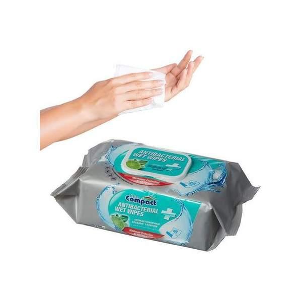 Ultra Compact Lingette antibactérien