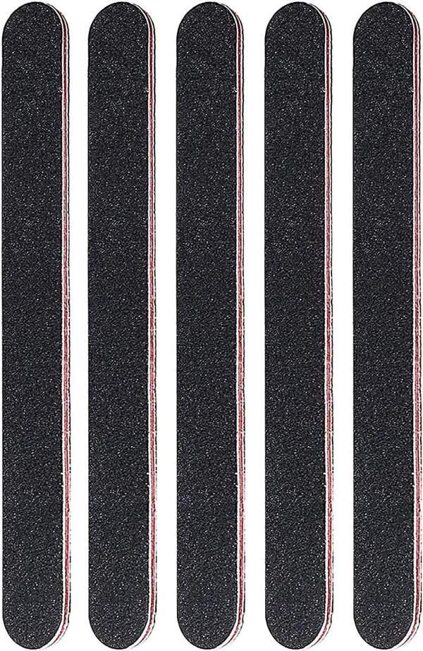 Rnitle 5PCS Lime à Ongles Professionnelle,