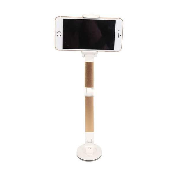 Support de montage de smartphone pliant à poignée longue