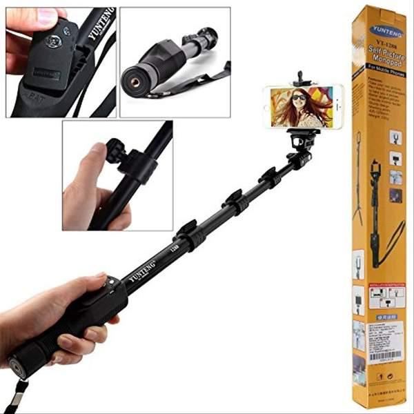 Yunfeng Selfie Stick with Bluetooth remote Handheld Monopod – YT-1288