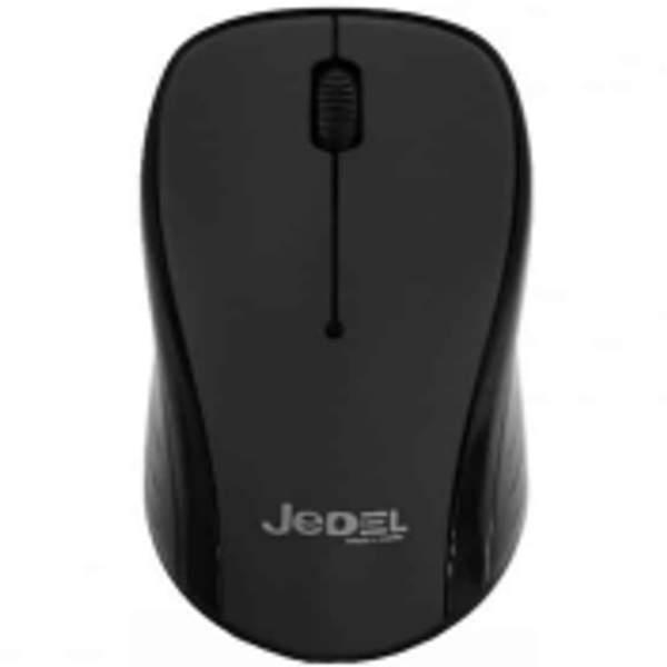 JEDEL Souris Sans Fil W30 - Bluetooth - 2.4 GHz - Noir