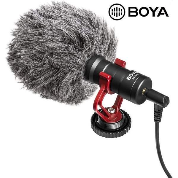 Boya Microphone pour Appareil Photo, Camera téléphones Smart Phone BY-MM1