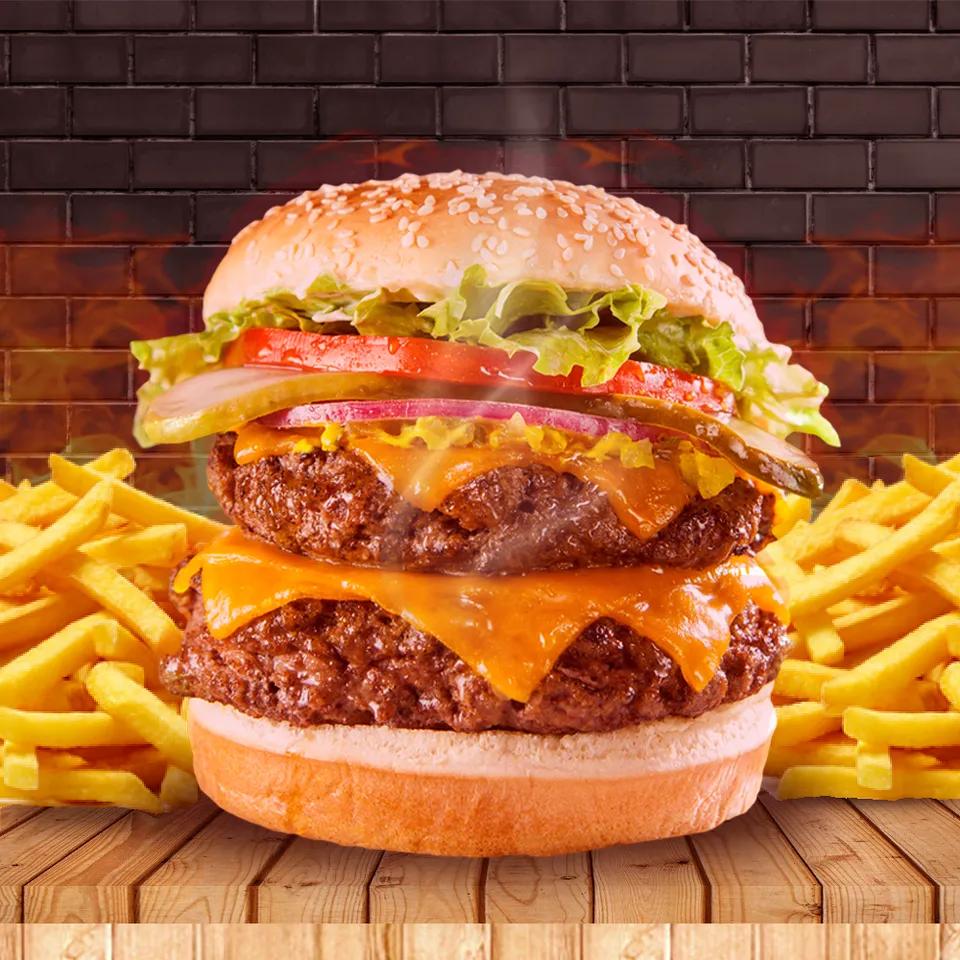 Double Cheeseburger ROAD 66