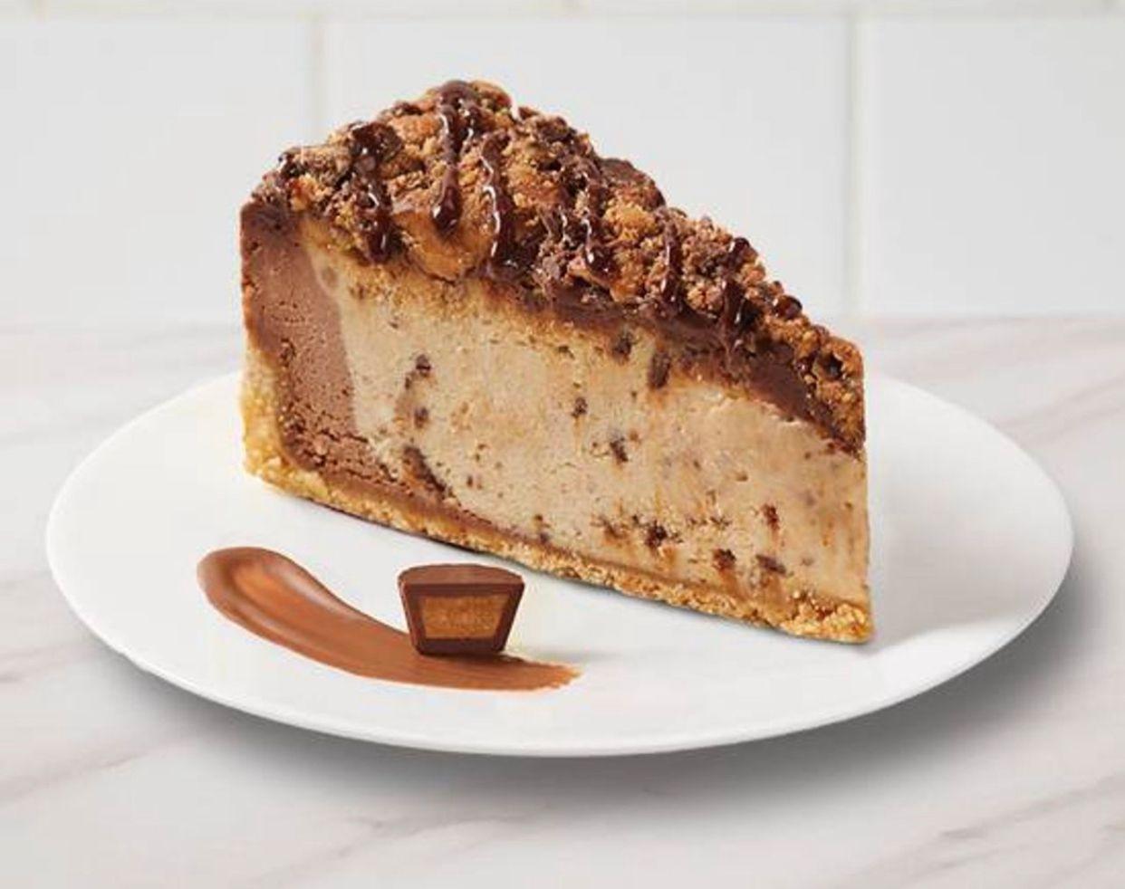 Tranche de cheesecake Cheesecake Factory Reese's