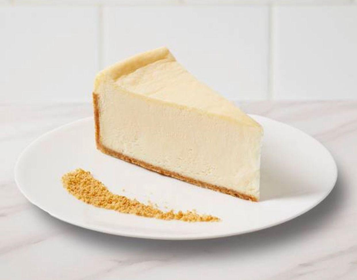Tranche de Gâteau au Fromage Classique - Classic Cheesecake Slice