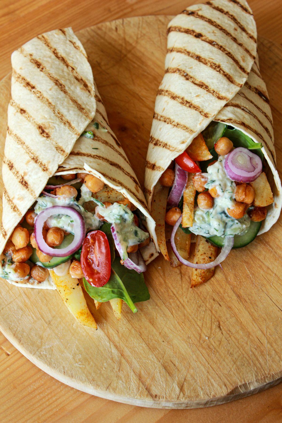 Méditerranée Fusion - Gyros + Houmous + Kreatopita