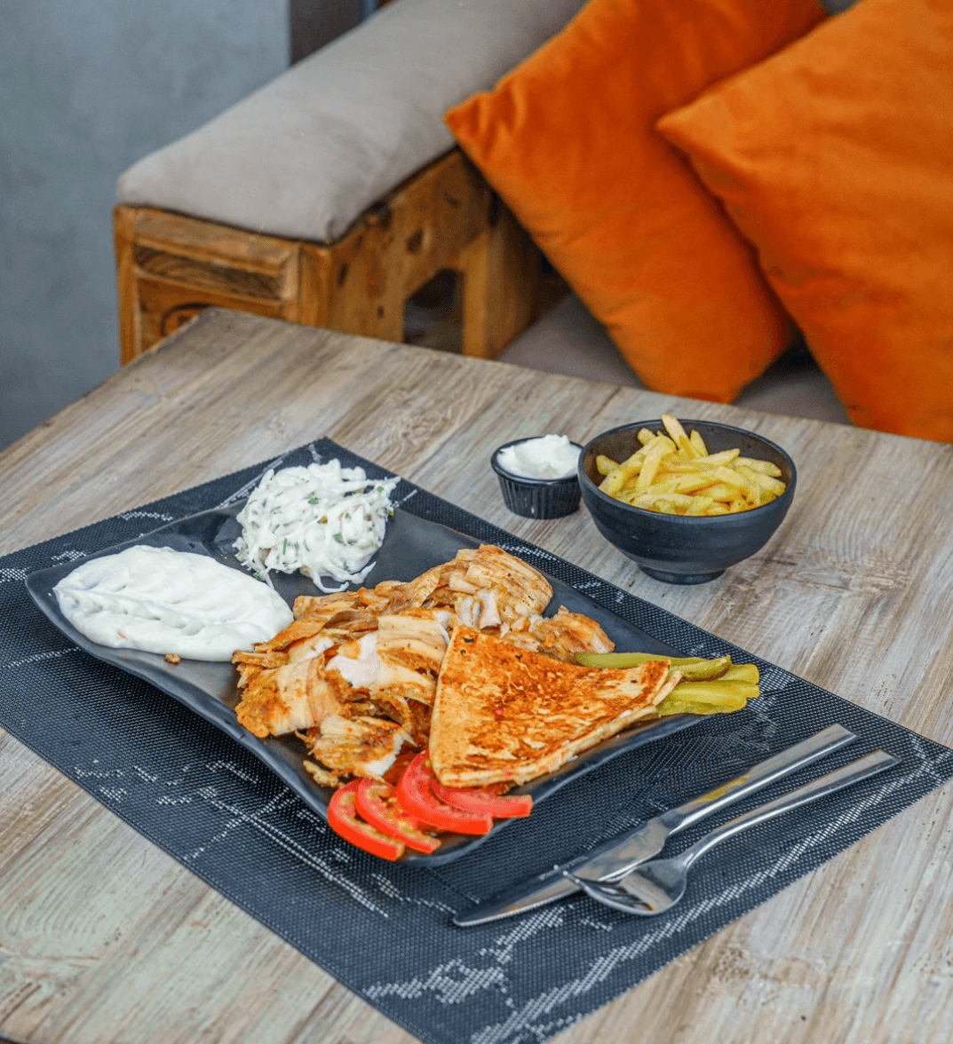 Plat Chawarma Poulet