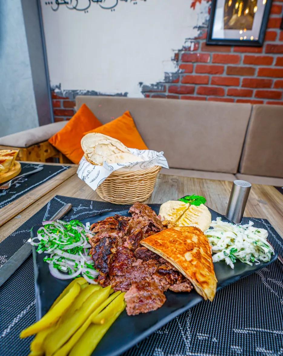 Plat Chawarma Viande