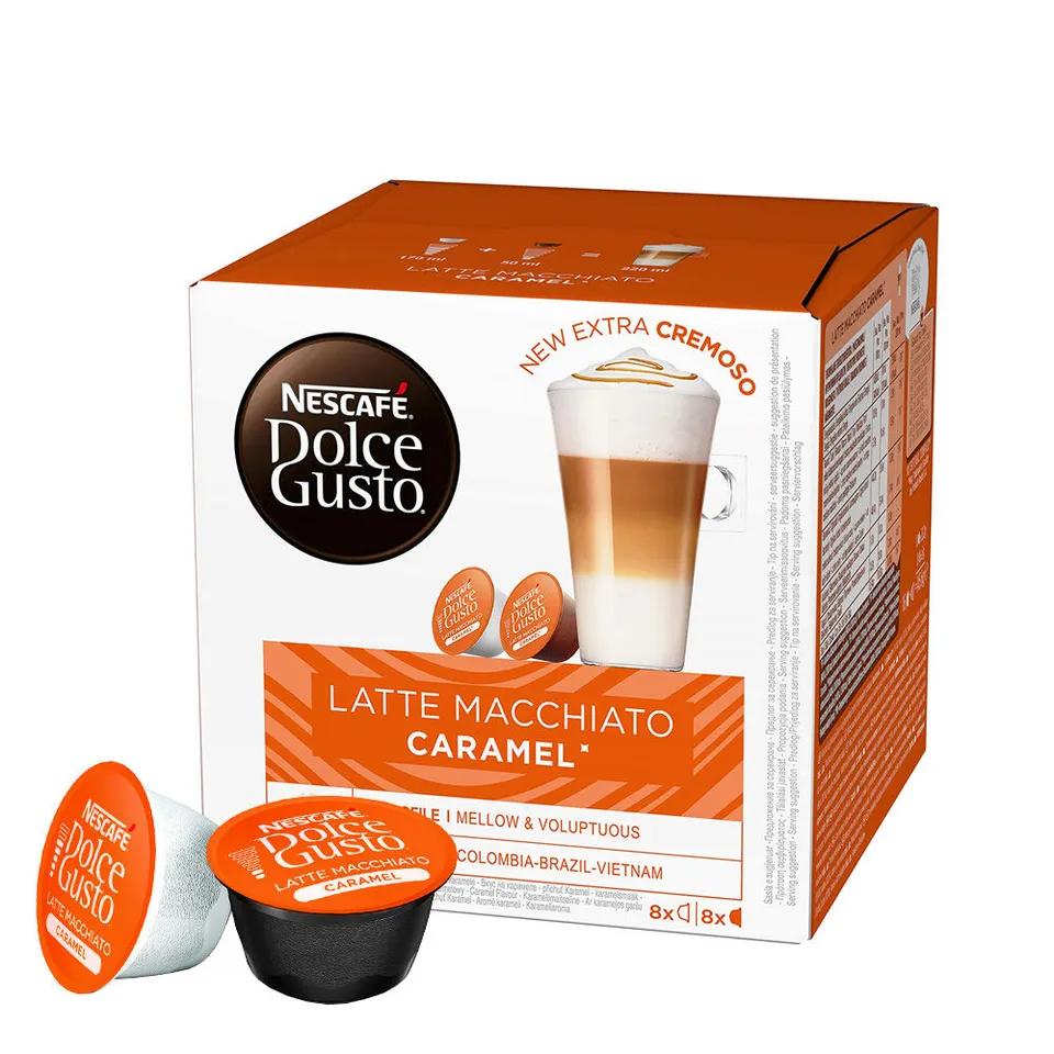 16 Capsules De Latte Macchiato Au Caramel - 12136960-16