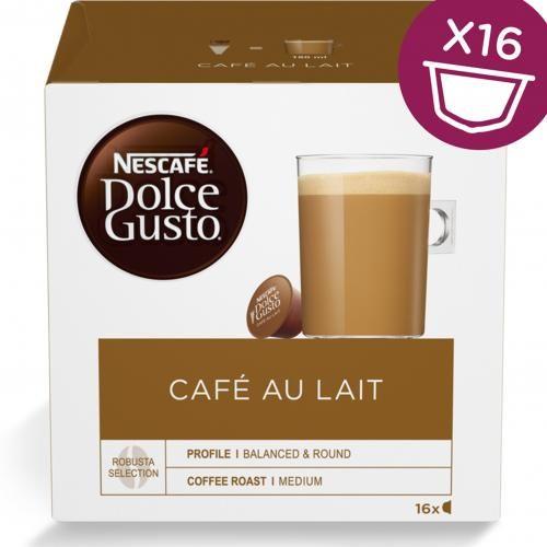 16 Capsules De Caffe Latte Avec 100% Cafe Arabica - 12338481-16
