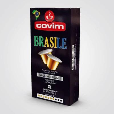 10 Capsules De Café Brasile 100% Arabica Nespresso En Aluminium - 047093-10