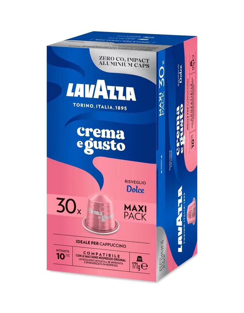 30 Capsules De Café Crema & Gusto Dolce Nespresso En Aluminium - 7030-30