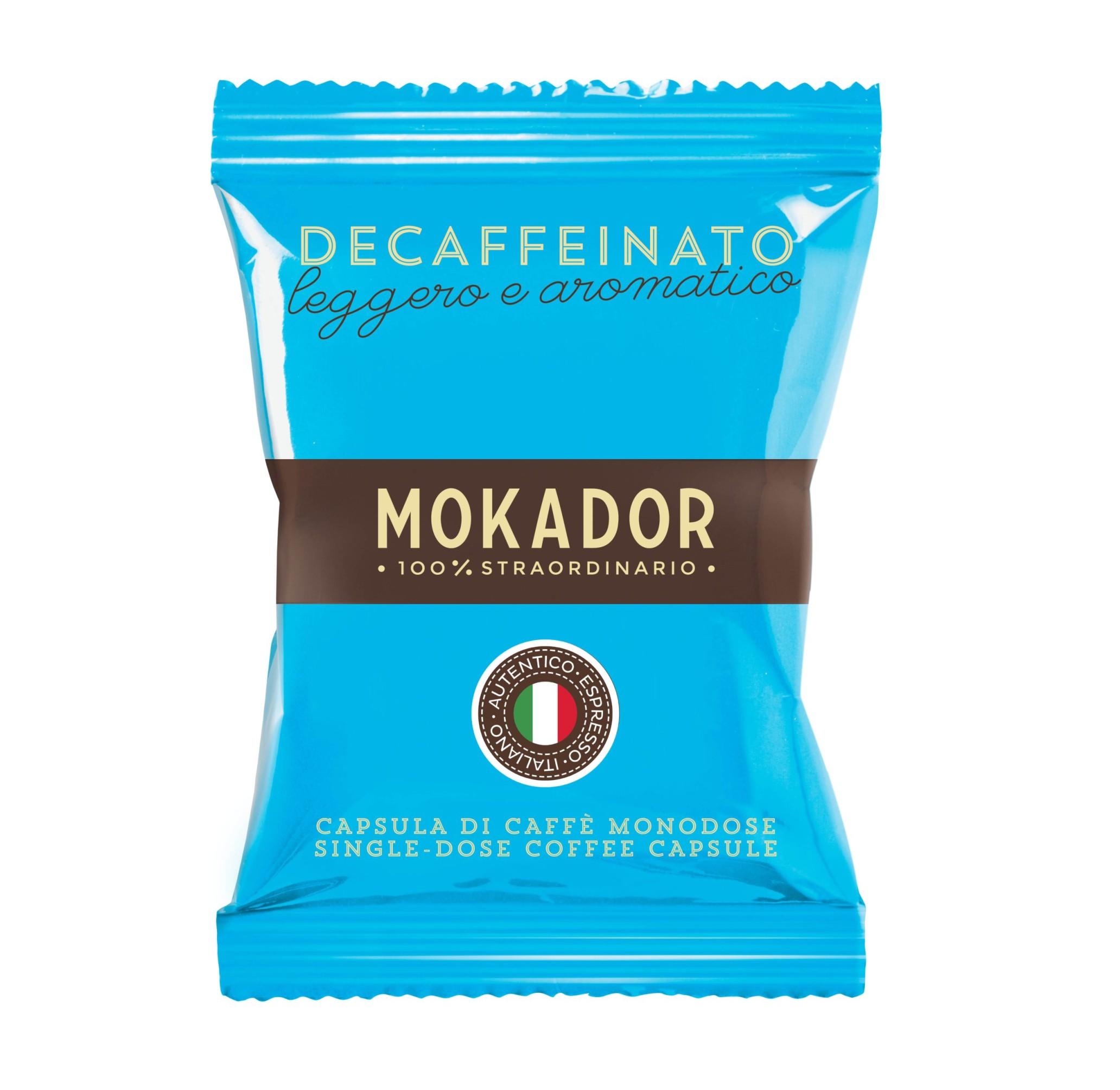 50 Capsules De Café Decafeine Mokador - St661
