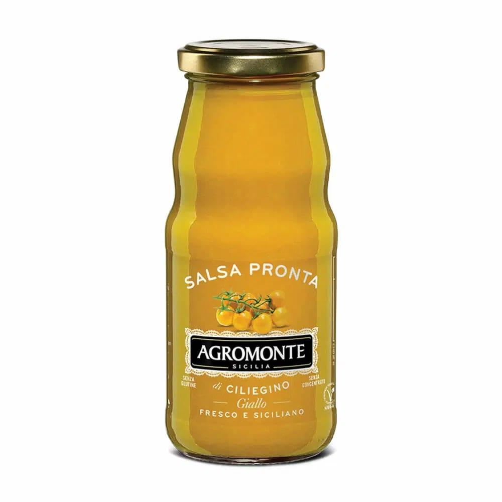 Bouteille Sauce Prête De Petites Tomates Cerises Jaune 360gr - Ref:8032817248100-01