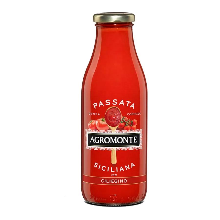 Passata Purée De Petites Tomates Cerises Rouge 520gr - 8032817241316-01